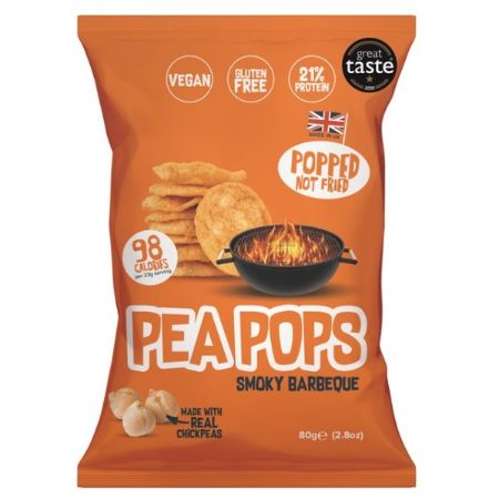 Pea Pops Smoky Barbeque 80 g