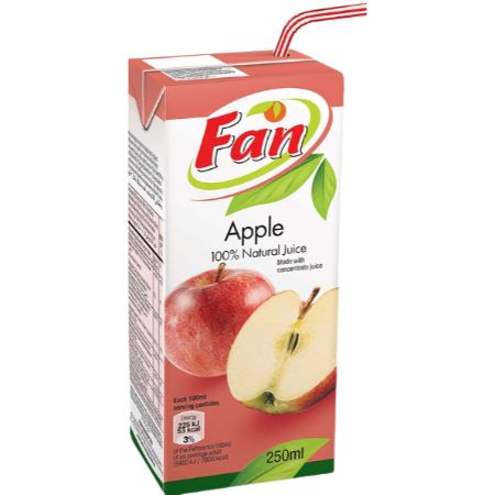 Fan Apple Slim 100% Natural Juice 250 ml