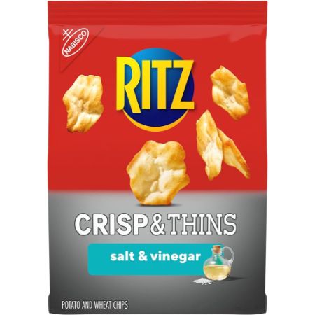 Nabisco Ritz Crisp & Thins Salt & Vinegar 7.1 oz