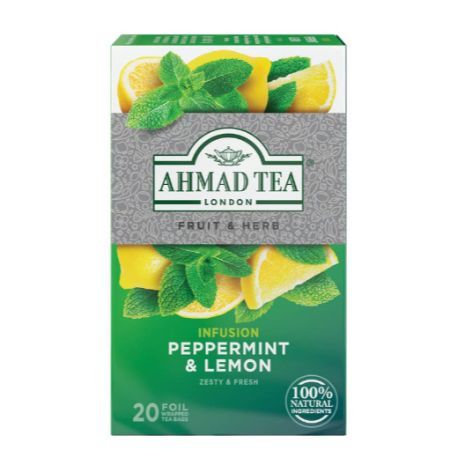 Ahmad Peppermint and Lemon Tea 20 ct