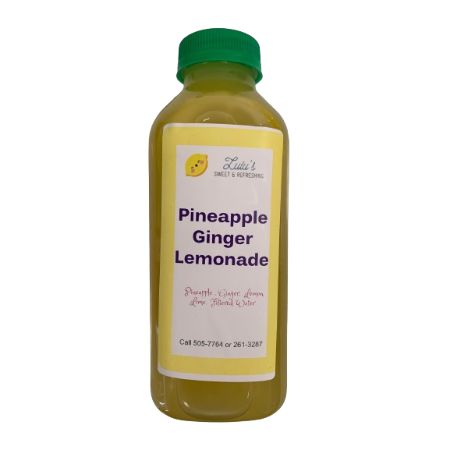 Lulu's Pineapple Ginger Lemonade Fresh Juice