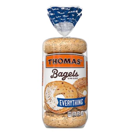 Thomas' Bagels Everything 6 ct