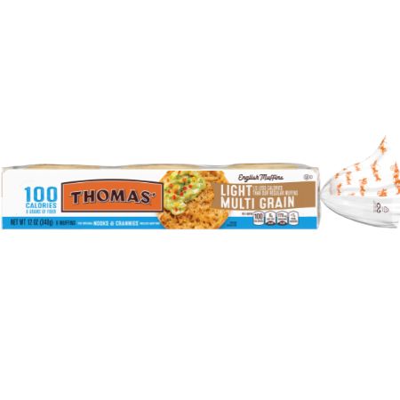 Thomas' English Muffins Light Multigrain 12 oz