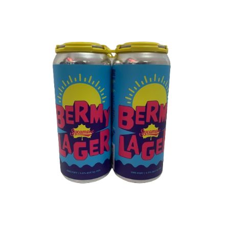 Sycamore Bermy Lager Beer 4 ct