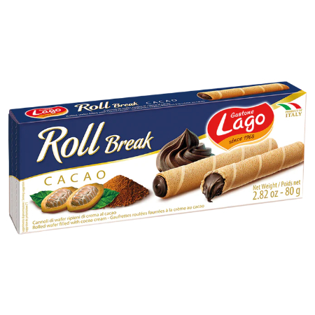 Lago Roll Break Chocolate 80 g
