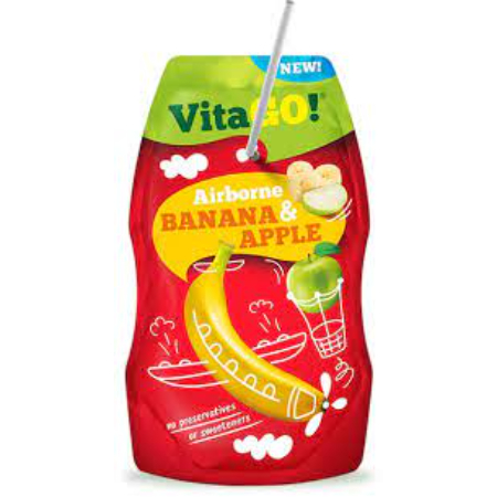VitaGo Fruit Drink Airborne Banana & Apple 200 ml