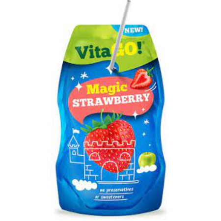 VitaGo Fruit Drink Magic Strawberry 200 ml
