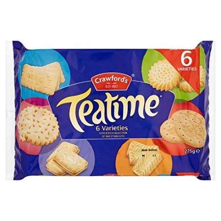 Crawfords Teatime Assorted Biscuits 275 g