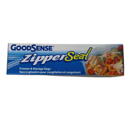 Good Sense Zipper Seal Freezer Bag 1 quart 15s