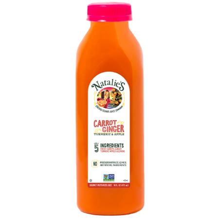 Natalie's Carrot Ginger Juice 16 oz