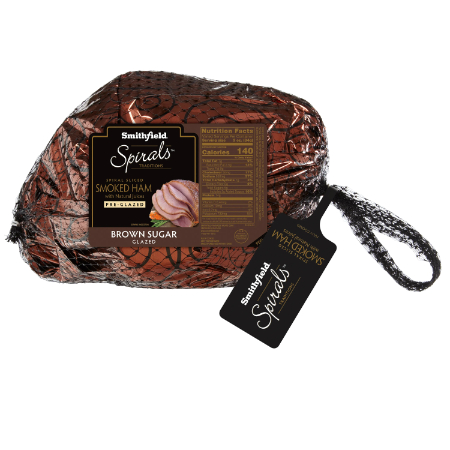 Smithfield Spiral Brown Sugar Smoked Ham 9.5 lb