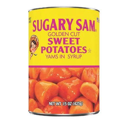 Sugary Sam Sweet Potatoes Yam in Syrup 15 oz