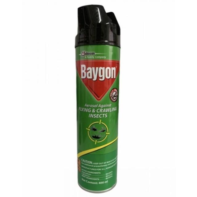 Baygon Aerosol Flying & Crawling Insects 400 ml