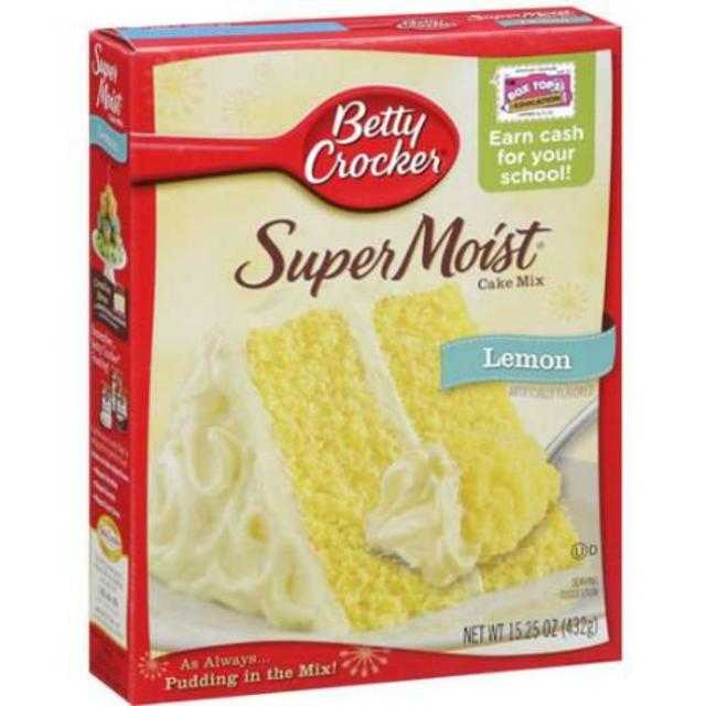 Betty Crocker Lemon Cake Mix 15.25 oz