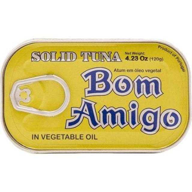 Bom Amigo Canned Tuna in Vegetable Oil 120 g
