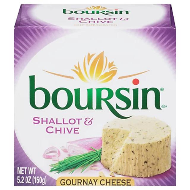 Boursin Shallot & Chive Gournay Cheese 5.2 oz