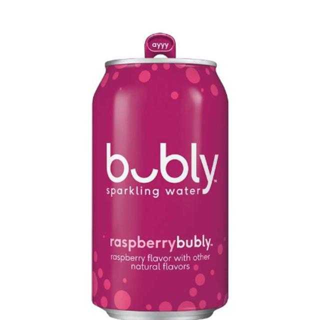 Bubly Sparkling Water Raspberry 12 oz