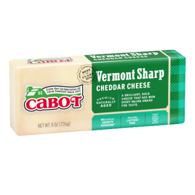 Cabot Vermont Sharp Cheddar Cheese 8 oz