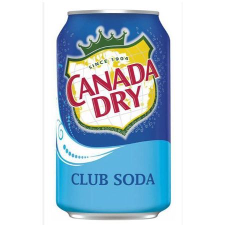 Canada Dry Club Soda 12 oz