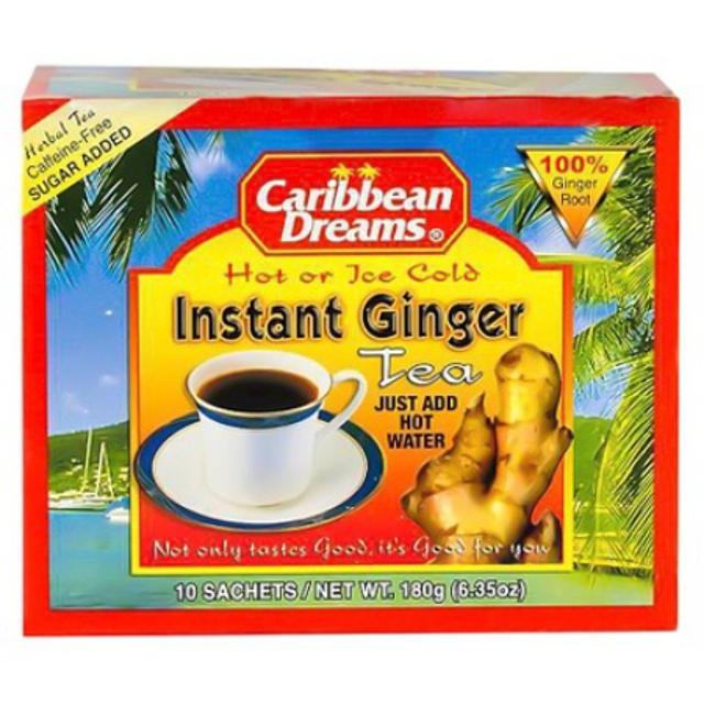Caribbean Dreams Instant Ginger Tea 10 ct 6.35 oz