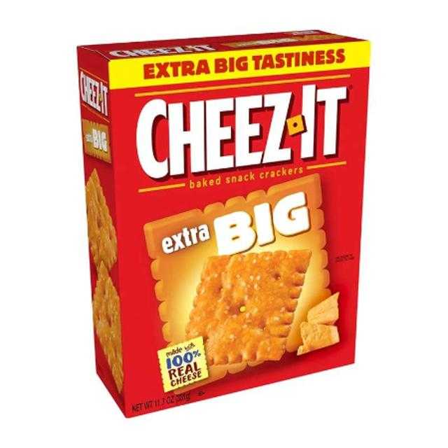 Cheez-It Extra Big Baked Snack Crackers 11.7 oz