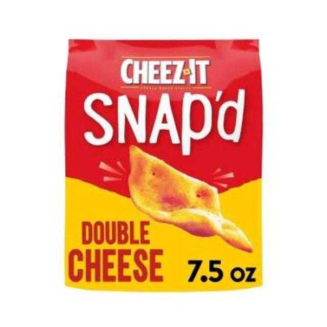 Cheez-It Snap'D Double Cheese Crackers 7.5 oz