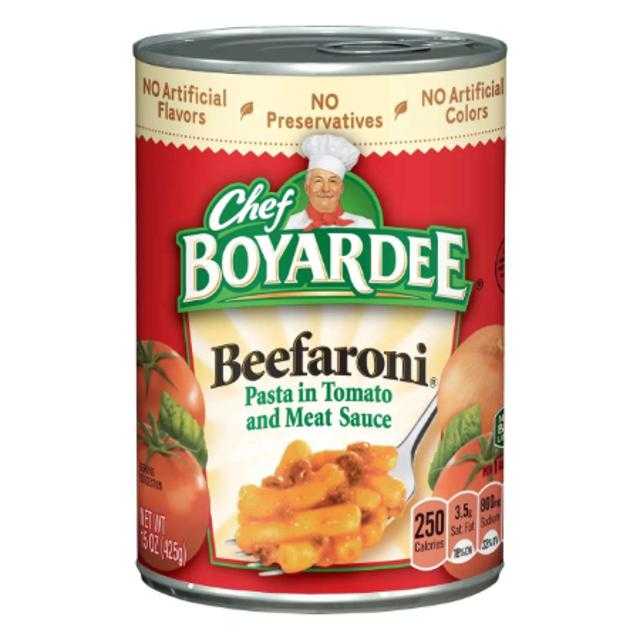 Chef Boyardee Beefaroni 15 oz