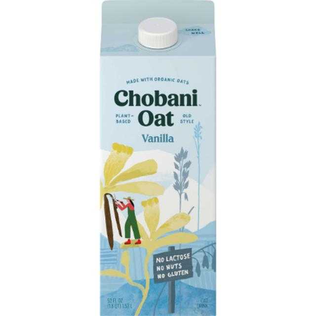 Chobani Oat Vanilla Oat Milk 52 oz