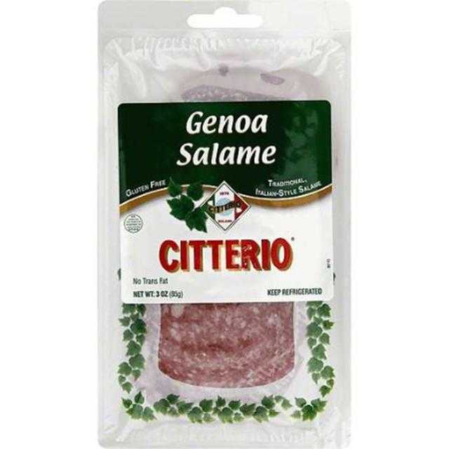 Citterio Genoa Salame 3 oz