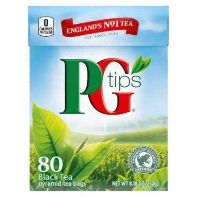 PG Tips Black Tea Bags 80 ct 232 g
