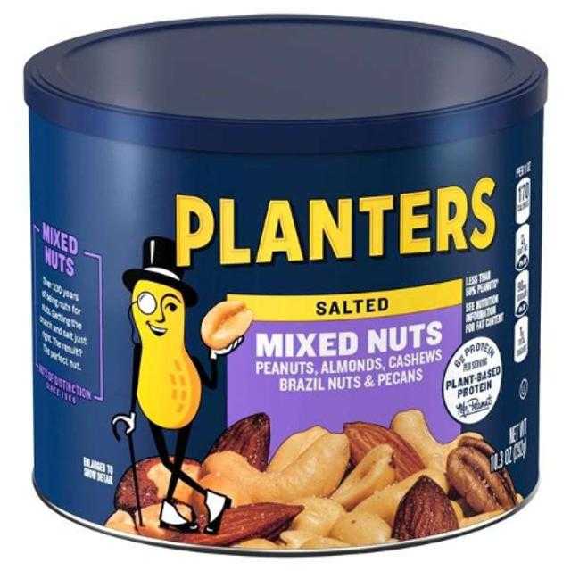Planters Mixed Nuts Salted 10.3 oz