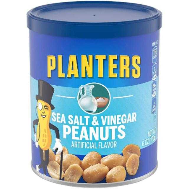 Planters Peanuts Sea Salt & Vinegar 6 oz