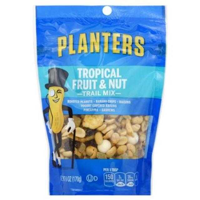 Planters Tropical Fruit & Nut Trail Mix 6 oz