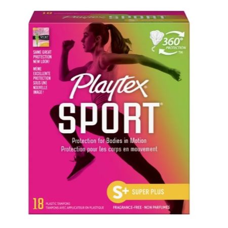 Playtex Super Unscented Tampons 18 ct