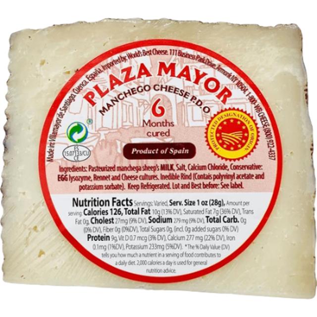 Plaza Mayor Manchego Cheese 7.05 oz