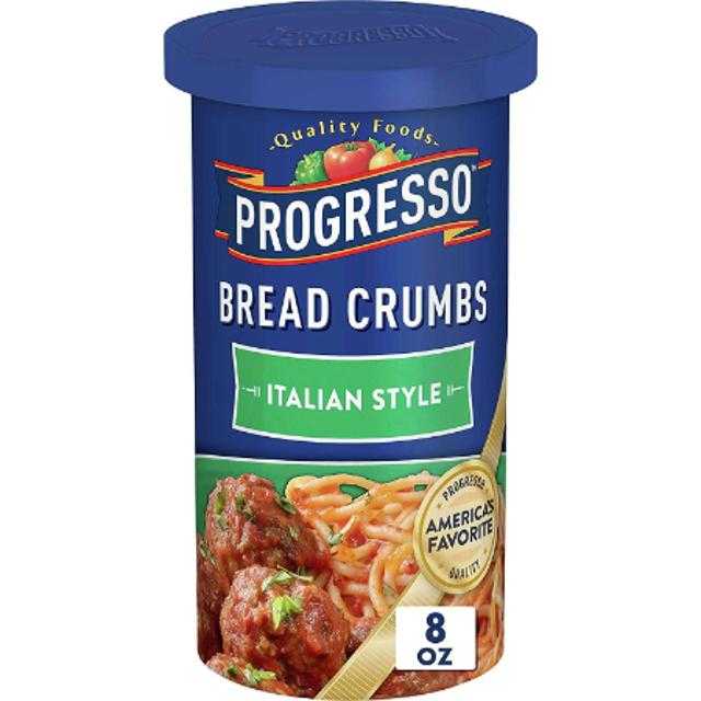Progresso Bread Crumbs Italian Style 8 oz