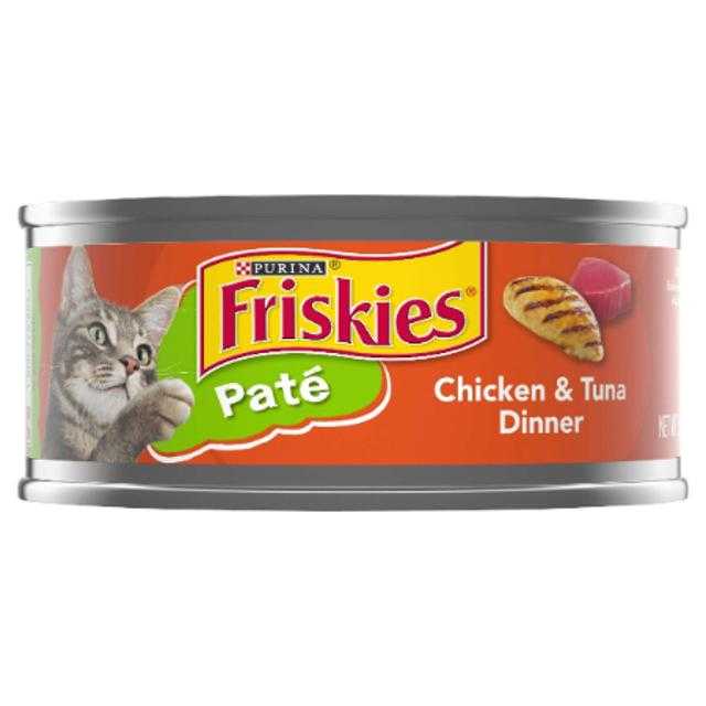 Purina Friskies Chicken & Tuna Cat Food 5.5 oz