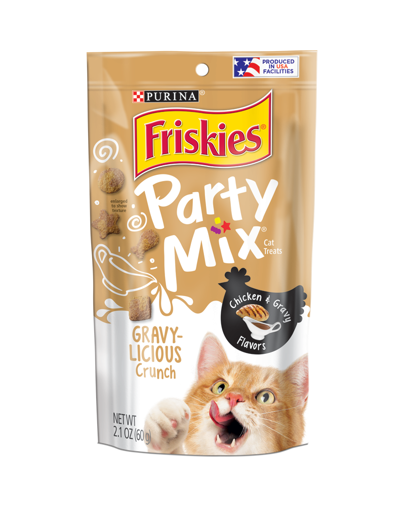 Purina Friskies Party Mix Cat Treats 2.1 oz