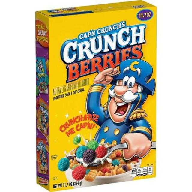 Quaker Cap'N Crunch's Crunch Berries Cereal 11.7 oz