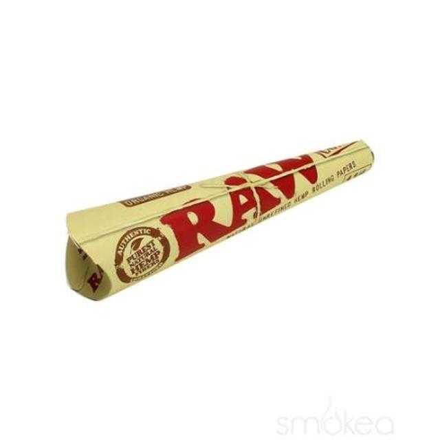 Raw Hemp Rolling Papers 1 1/4 Cone Size 6 ct