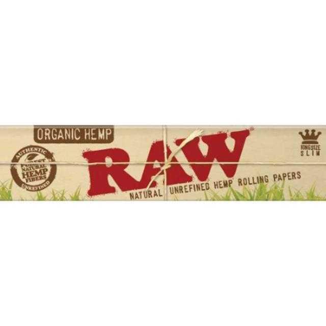 Raw Hemp Rolling Papers Organic King Size 32 ct