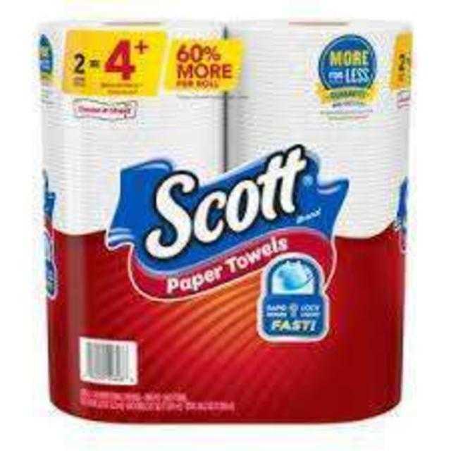 Scott Paper Towels Choose-A-Size 110 Sheets Per Roll 2 ct