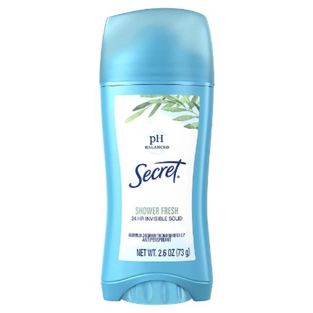 Secret Invisible Solid Shower Fresh Antiperspirant Deodorant 2.6 oz