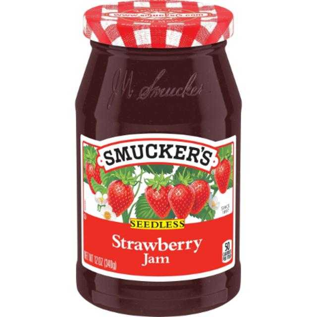 Smucker's Seedless Strawberry Jam 12 oz
