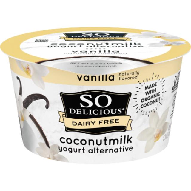 So Delicious Dairy Free Coconut Milk Vanilla Yogurt 5.3 oz
