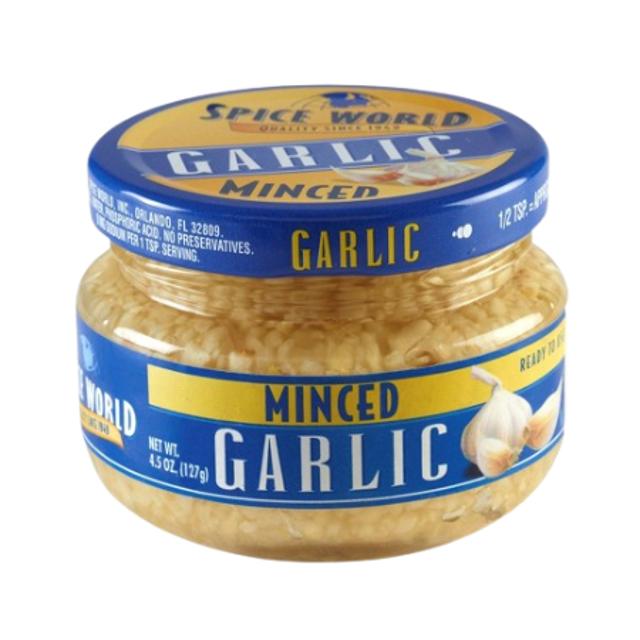 Spice World Minced Garlic 4.5 oz