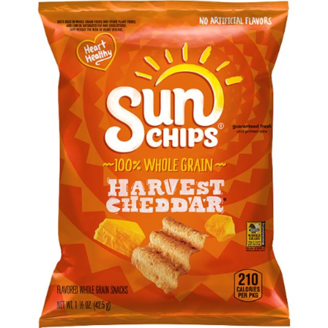Sun Chips Whole Grain Harvest Cheddar 1 1/2 oz