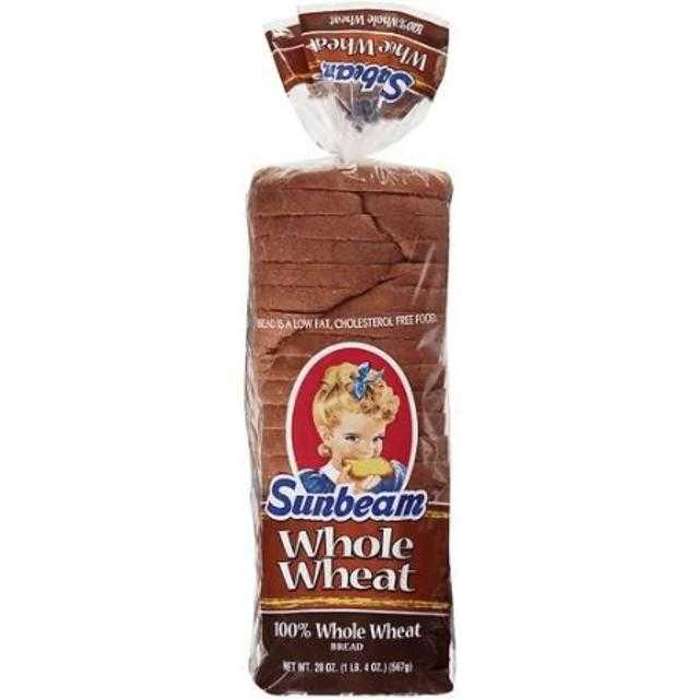 Sunbeam 100% Whole Wheat Bread 20 oz