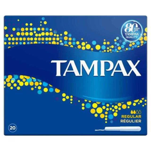 Tampax Regular Tampon (cardboard) 20 ct