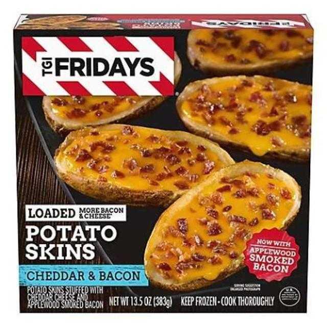 TGI Fridays Potato Skins Cheddar & Bacon 13.5 oz